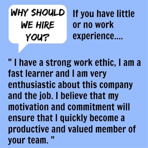Why should I hire you instead of someone more qualified?