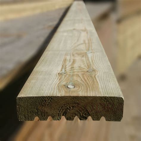 Why should decking be smooth side up?