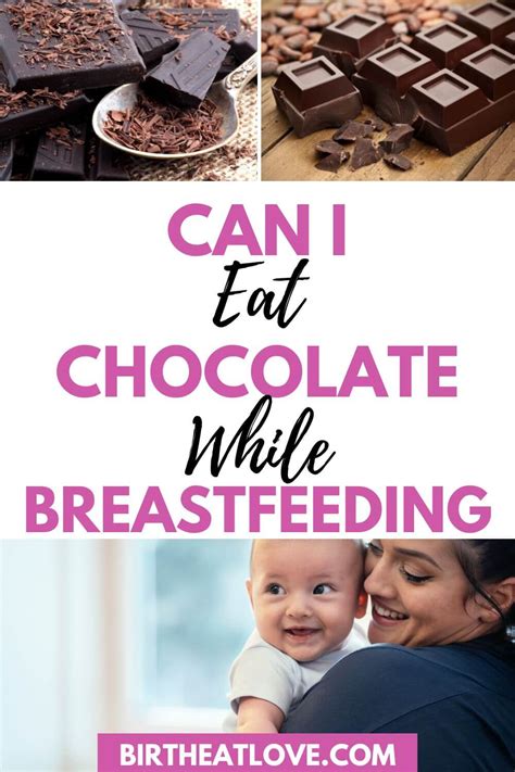 Why should you avoid chocolate while breastfeeding?