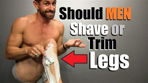 Why should you not shave above your knee?