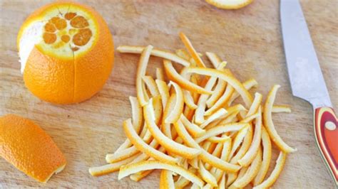 Why should you not throw away orange peels?