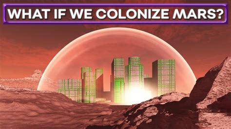 Why shouldn't we colonize Mars?