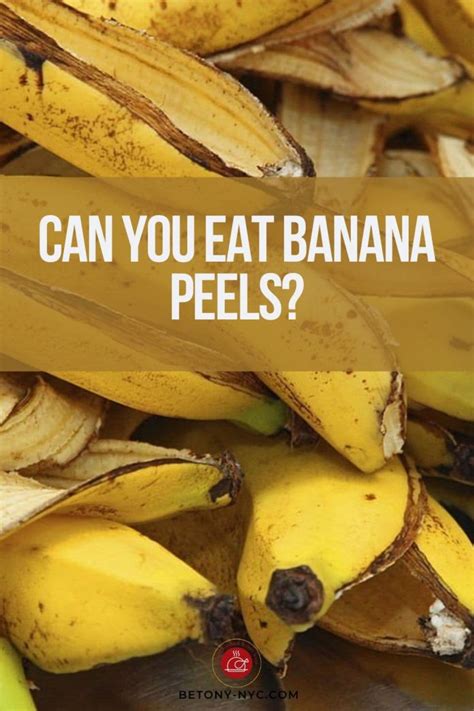 Why shouldn't you eat a banana peel?