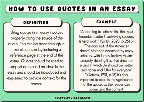 Why shouldn't you start an essay with a quote?