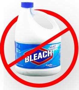 Why shouldn't you use bleach on mold?