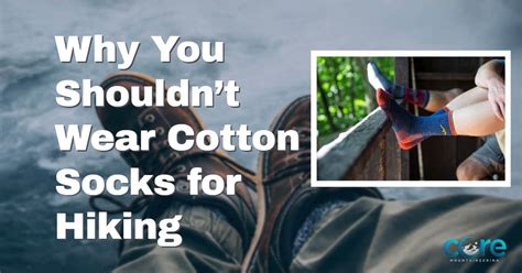 Why shouldn't you wear cotton?