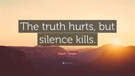 Why silence hurts the most?