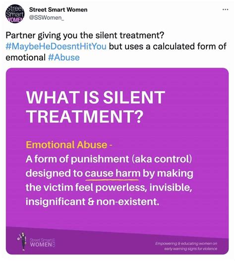 Why silent treatment is cruel?