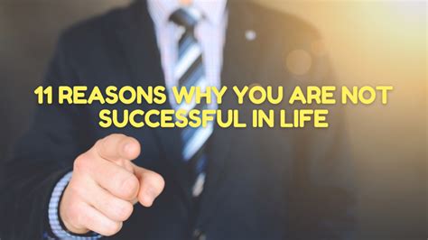 Why some are not successful in life?