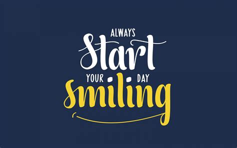 Why start your day with a smile?