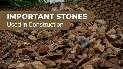 Why stone is used in construction?