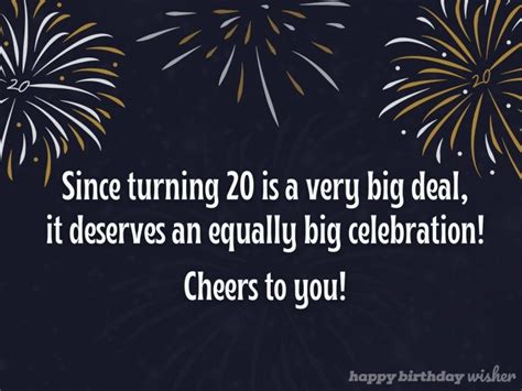 Why turning 20 is a big deal?