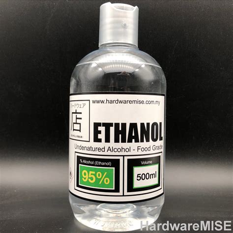 Why use 95 ethanol instead of 100?