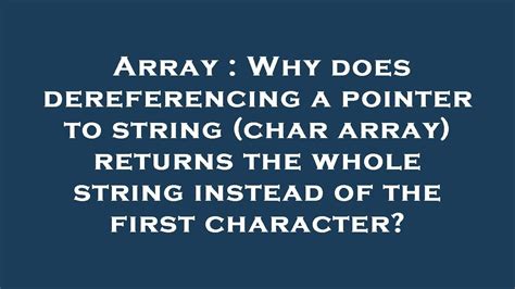 Why use char * instead of string?