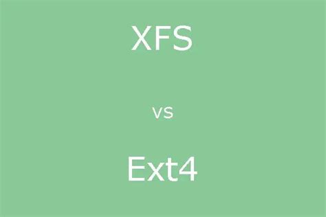 Why use ext4?