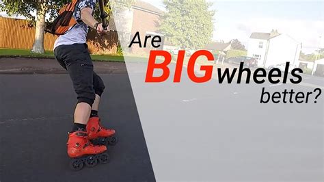 Why use larger wheels?