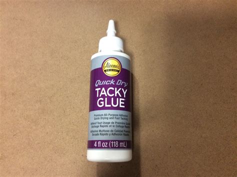 Why use tacky glue?