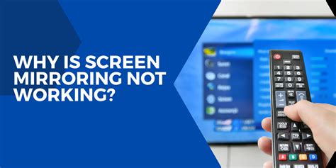 Why video is not working in screen mirroring?