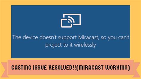 Why was Miracast removed?