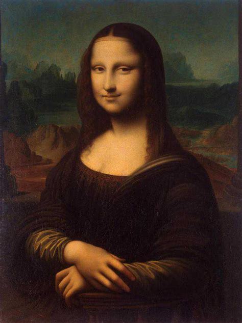 Why was Mona Lisa not smiling?