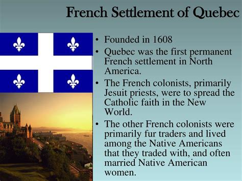 Why was Quebec founded?