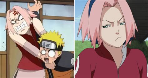 Why was Sakura rude to Naruto?