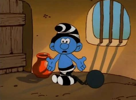Why was Smurf in jail?