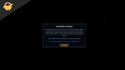 Why was my lol account banned?