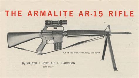 Why was the AR-15 originally made?