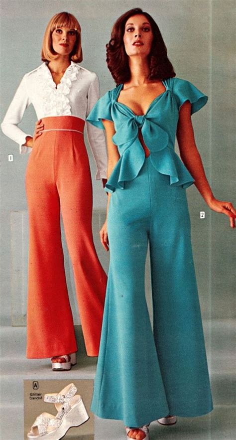 Why were jumpsuits popular in the 70s?