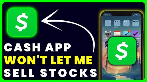 Why won't Cash App let me sell my stock?