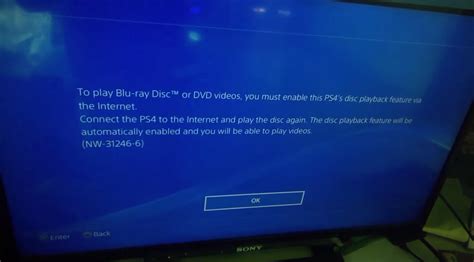 Why won't my PS4 play a DVD?