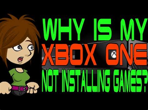 Why won't my Xbox let me install games?