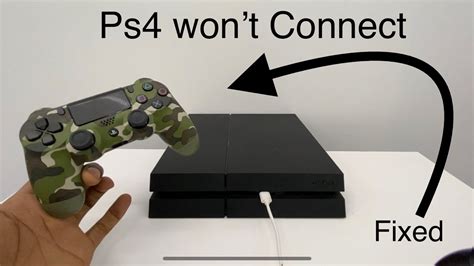 Why won't my second controller connect to my PS4?