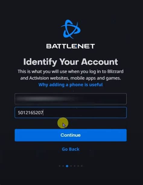 Why won t Blizzard accept my phone number?