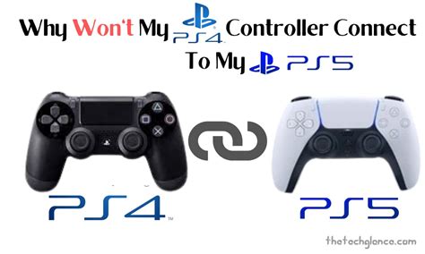 Why won t my PS4 controller connect to my PS5?