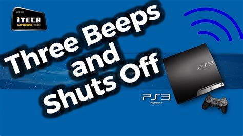 Why wont my PS3 start 3 beeps?