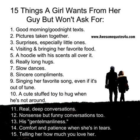 Why would a guy miss a girl?
