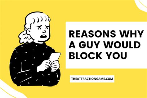 Why would a guy remove you but not block you?