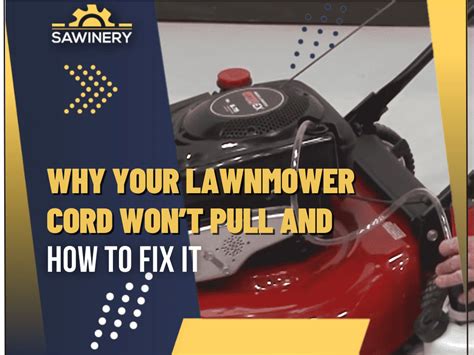 Why would an electric lawnmower stop working?