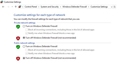 Why would you disable Windows Firewall?