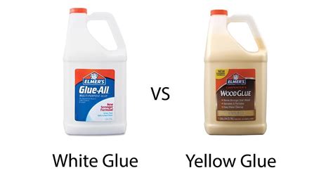 Why yellow glue is stronger than white glue?