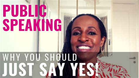 Why you should just say yes?