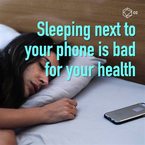 Why you shouldn't sleep next to your phone?