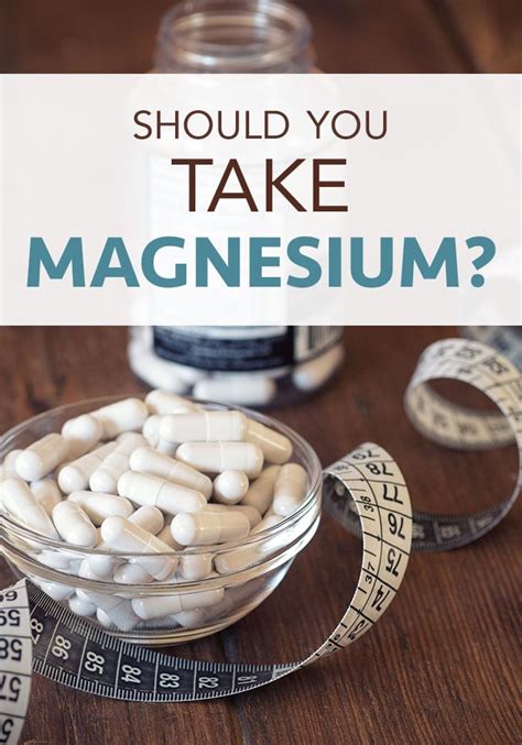 Why you shouldn't take magnesium everyday?