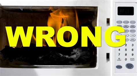 Why you shouldn't use a microwave?