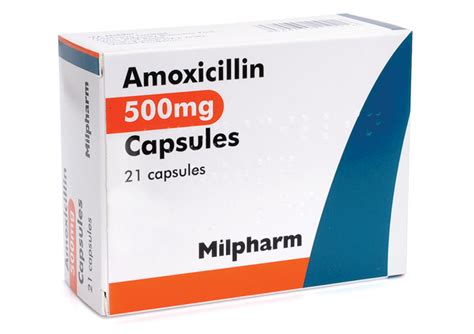 Will 500mg of amoxicillin clear a tooth infection?