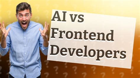 Will AI replace frontend developers?