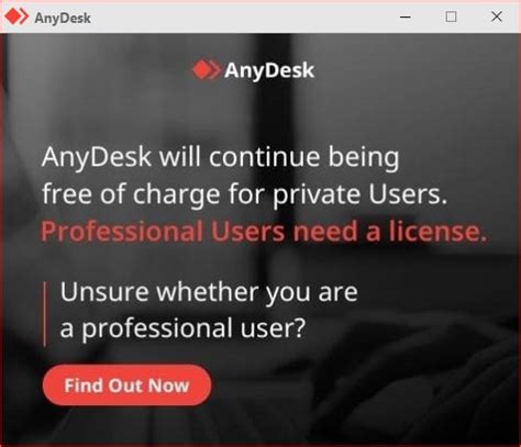 Will AnyDesk continue being free of charge for private users?