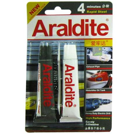Will Araldite glue metal to metal?